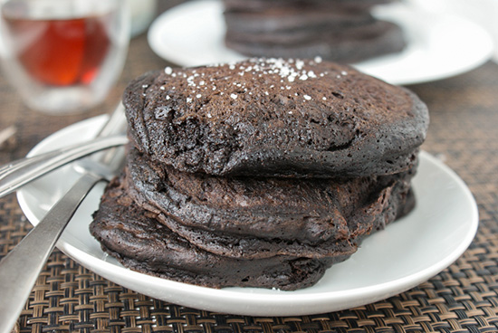 Triple Chocolate Pancakes - PiperCooks