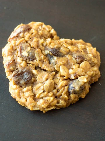 Oatmeal Raisin Cookies Pipercooks.com