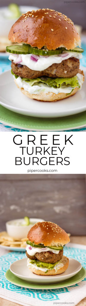 Greek Turkey Burger