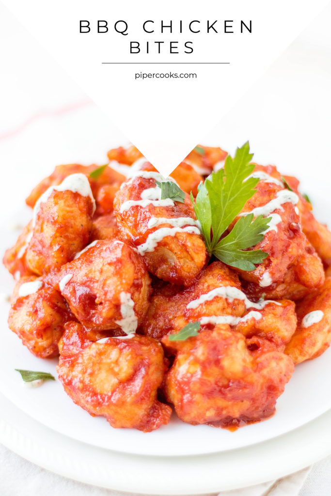 BBQ Chicken Bites | PiperCooks