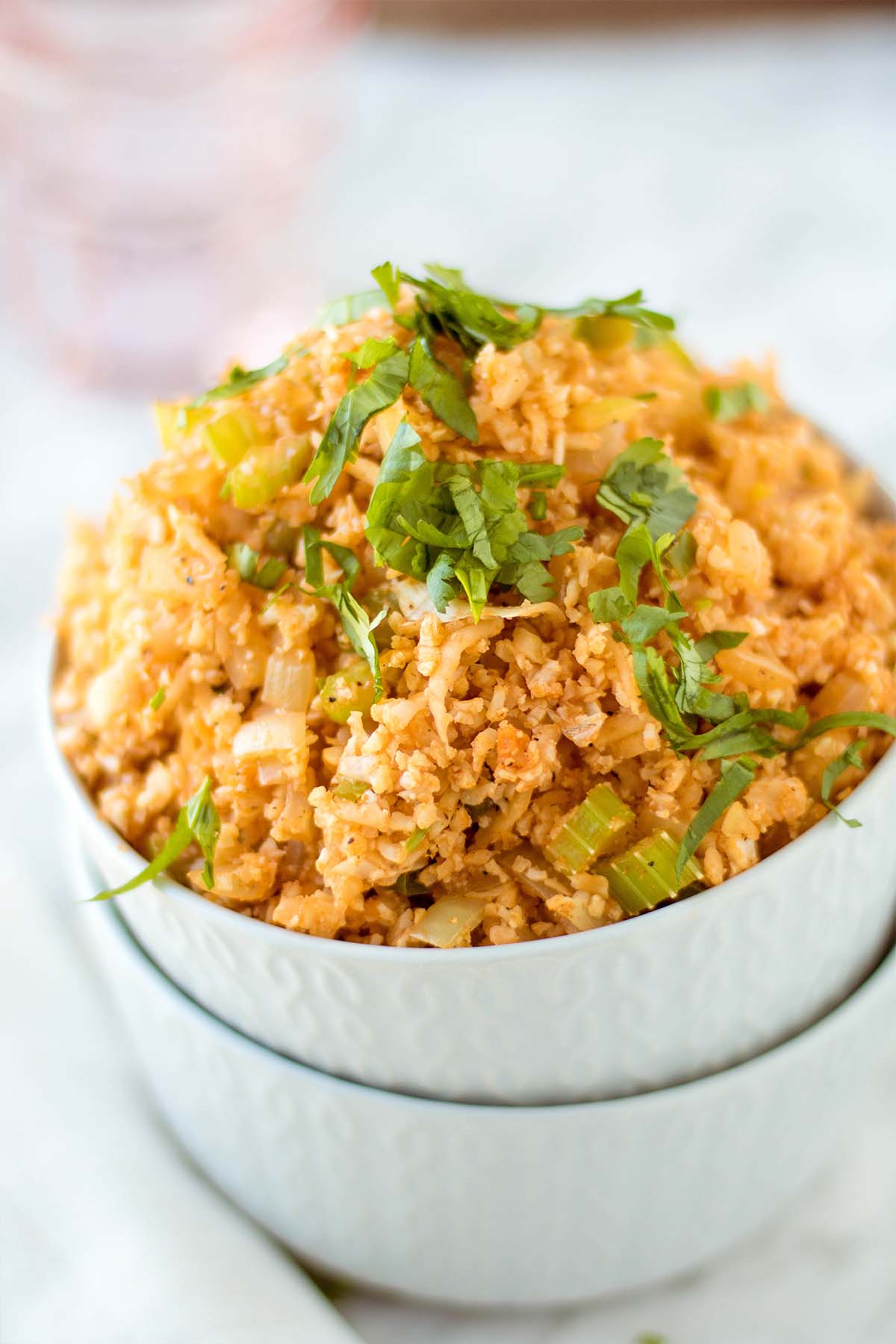 Spanish Style Cauliflower Rice Recipe by PiperCooks