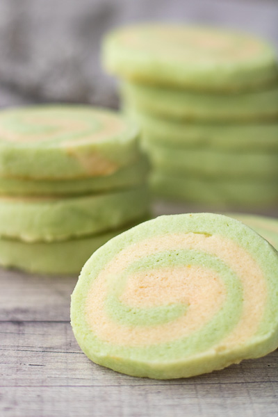 Mint Pinwheel Cookies – PiperCooks