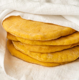 Sweet Potato Pita Bread - PiperCooks