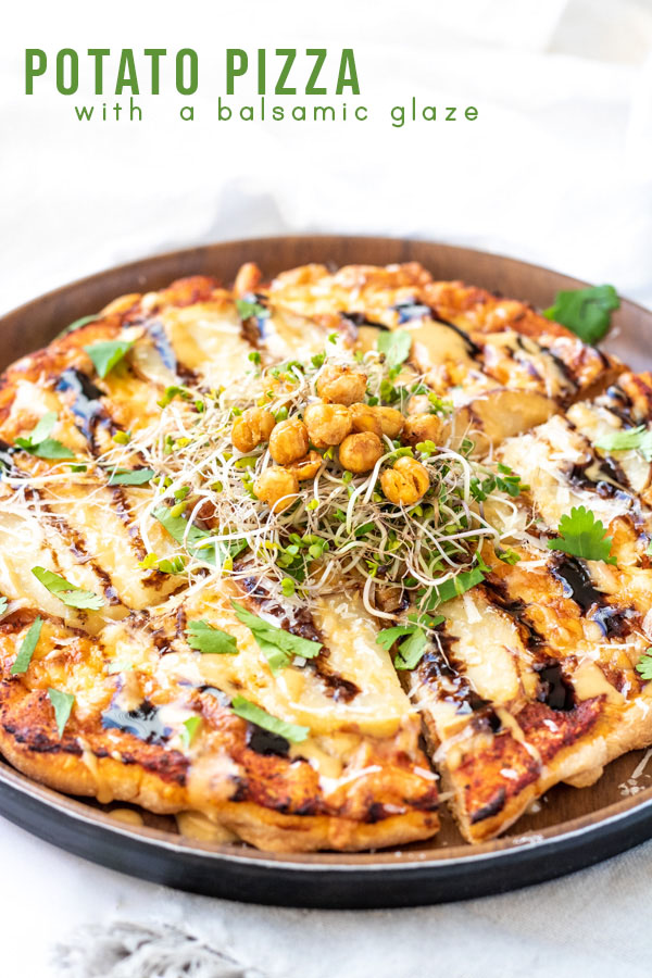 Potato Pizza with a Balsamic Glaze | PiperCooks