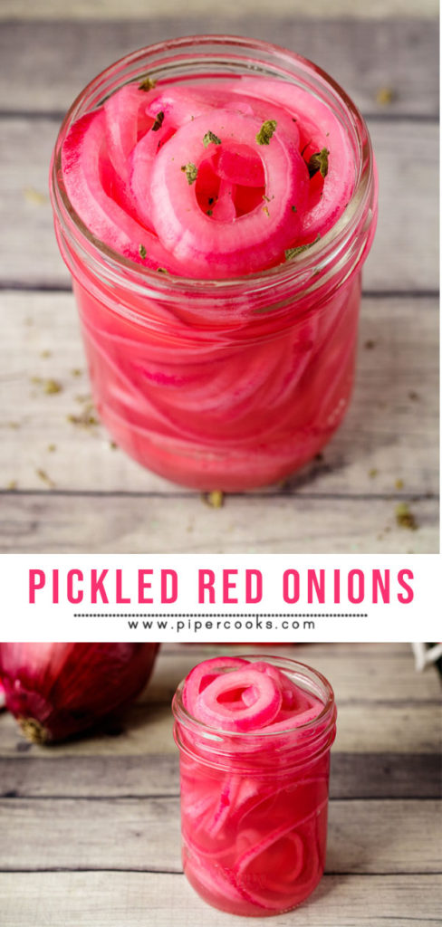 Pickled Red Onions - PiperCooks