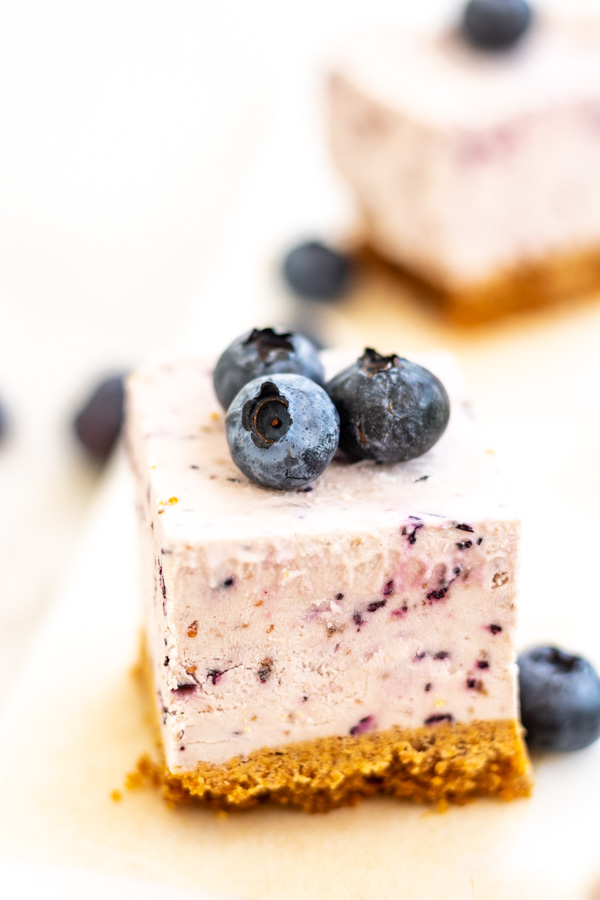 Blueberry Cheesecake Bar | PiperCooks