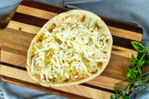 Mediterranean Naan Bread Pizza | PiperCooks