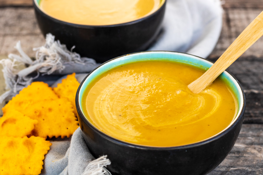 Curried Sweet Potato + Carrot Soup | PiperCooks