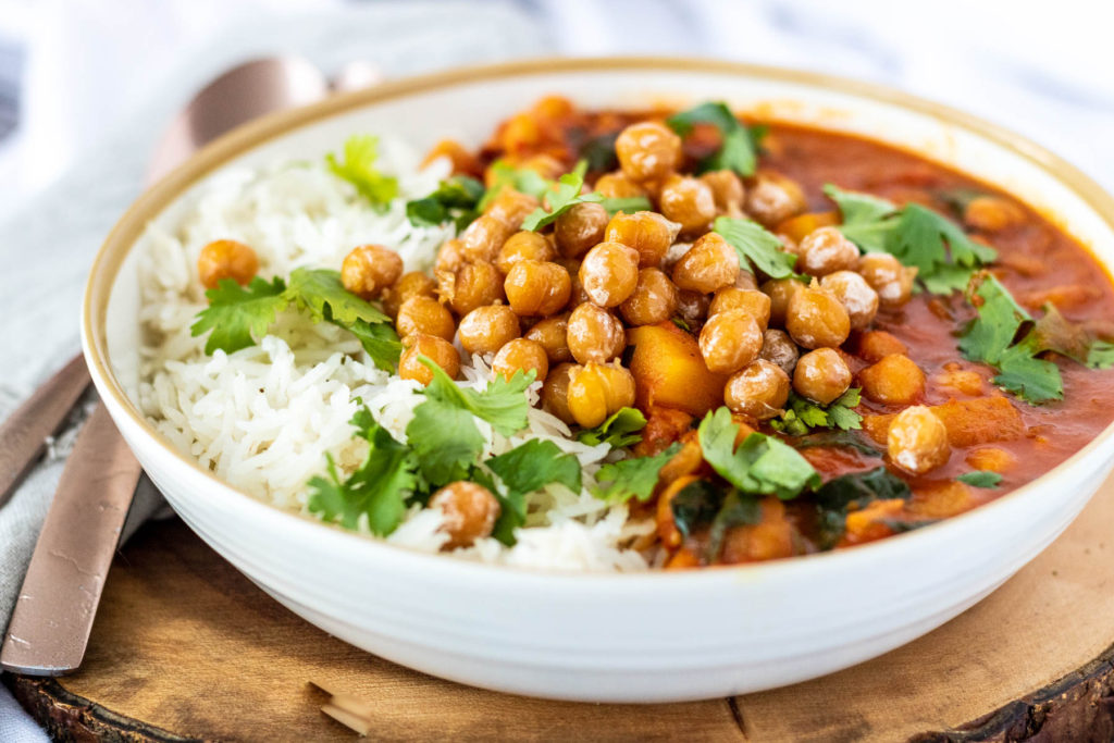 Instant Pot Vegetarian Chickpea Curry