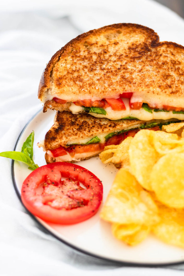 Caprese Grilled Cheese Sandwich