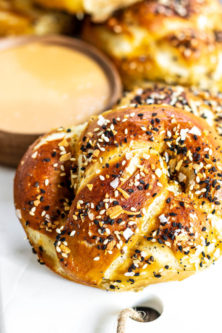 Everything Bagel Soft Pretzels