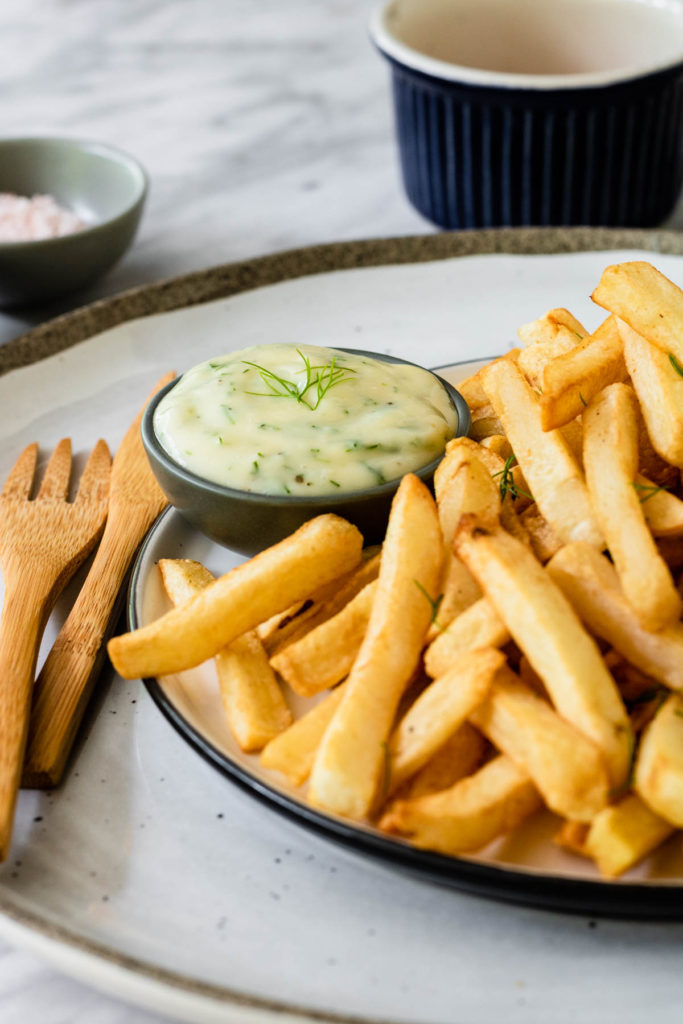 Honey Dill Sauce with French Fries