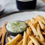 Honey Dill Sauce with French Fries