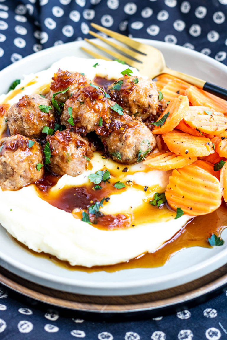 Honey Bourbon Meatballs