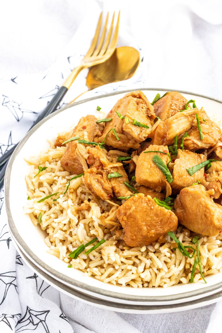Instant Pot Bourbon Chicken
