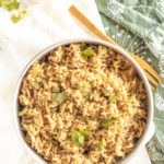 Instant Pot Brown Rice in a bowl
