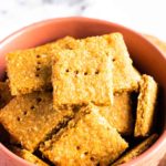 a bowl of homemade dog treats