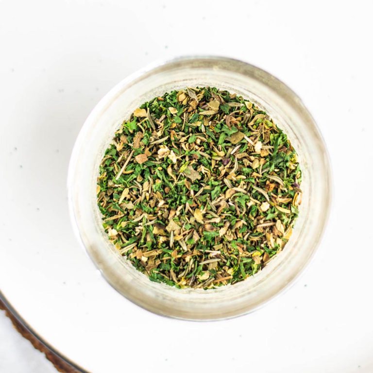 greek seasoning in a jar