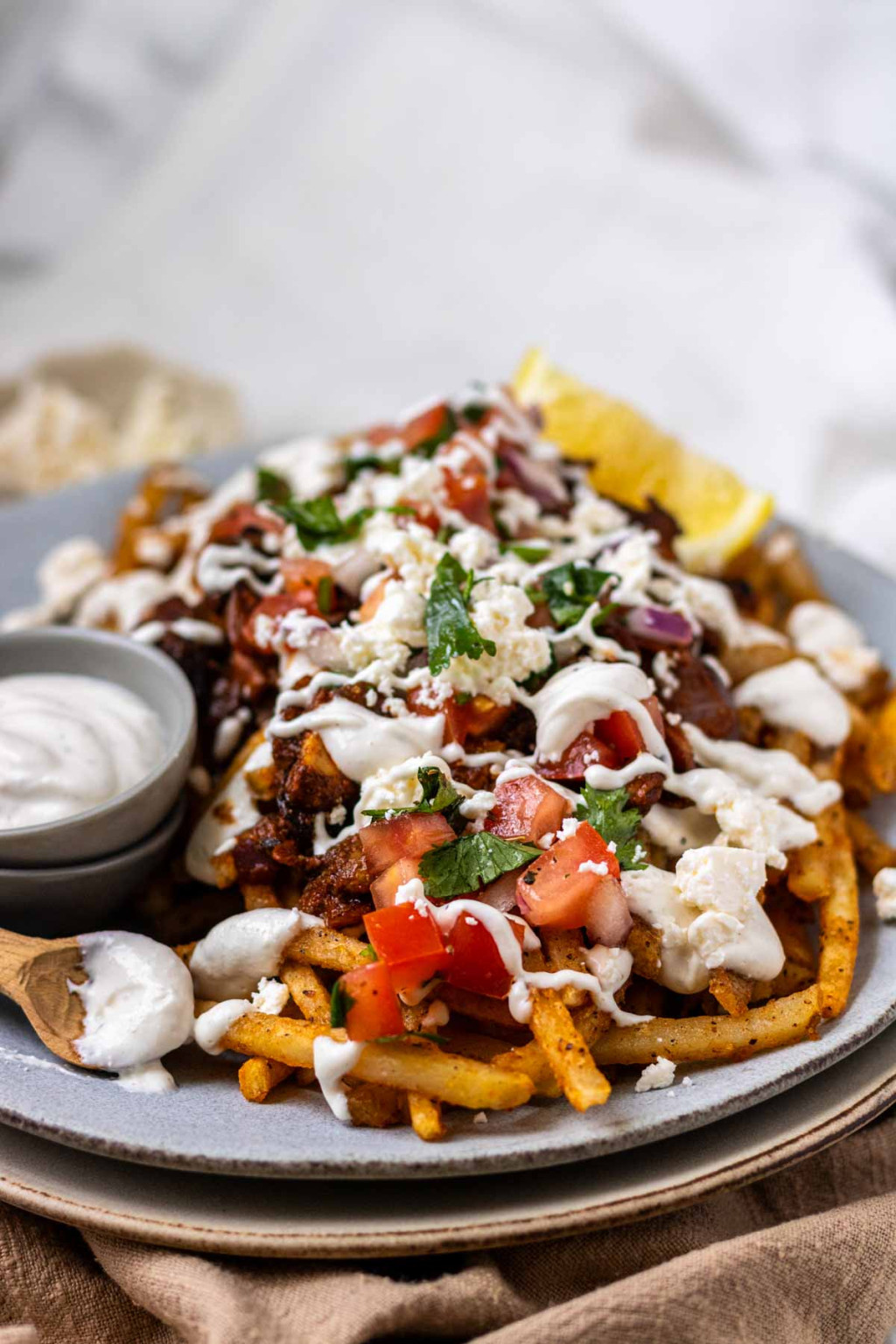 Oyster Mushroom Shawarma Fries Piper Cooks