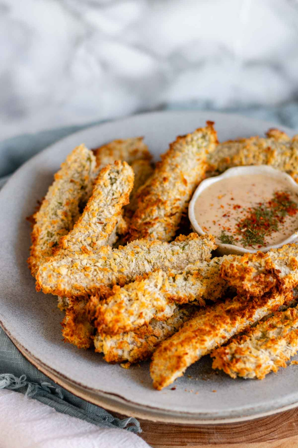 Crispy Air Fryer Pickle Spears Recipe Piper Cooks