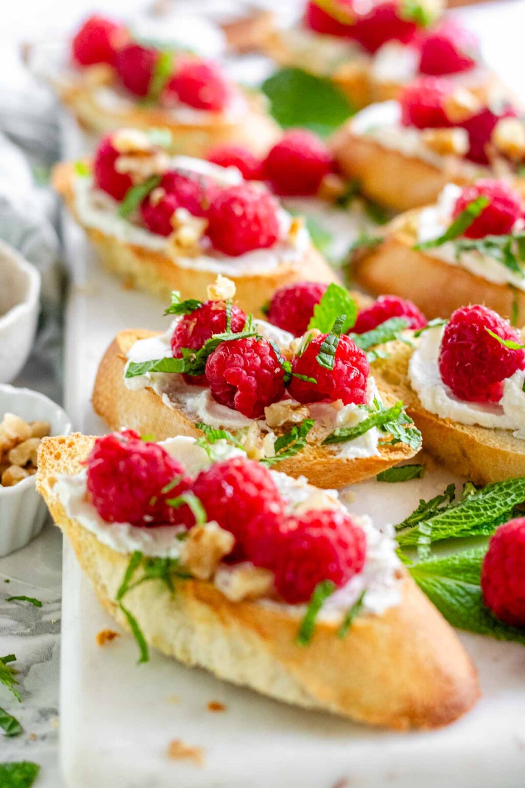 Labnah Toast Labneh Toast with Raspberries and Honey - Piper Cooks