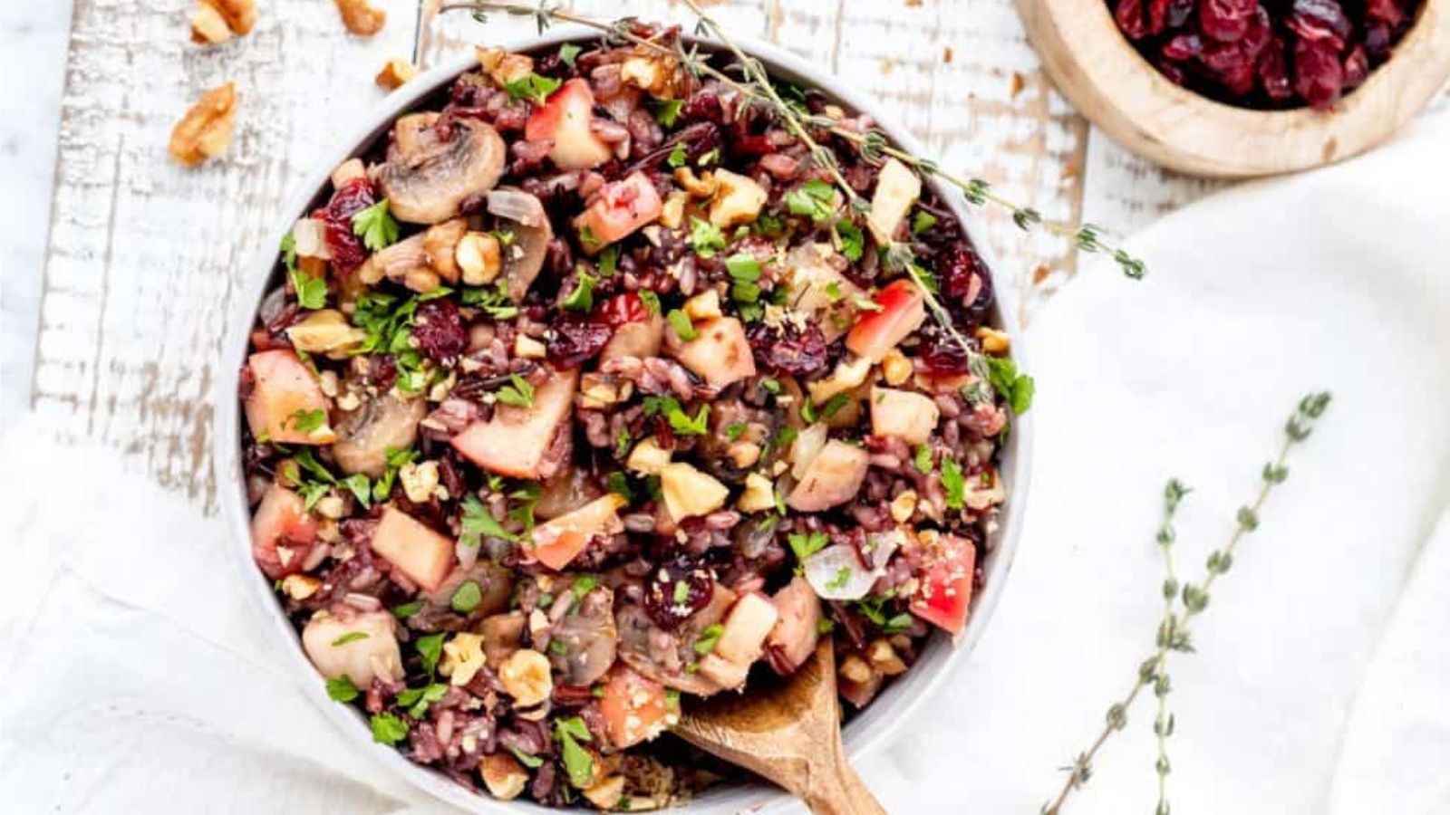 A spiced rice dish in a bowl.