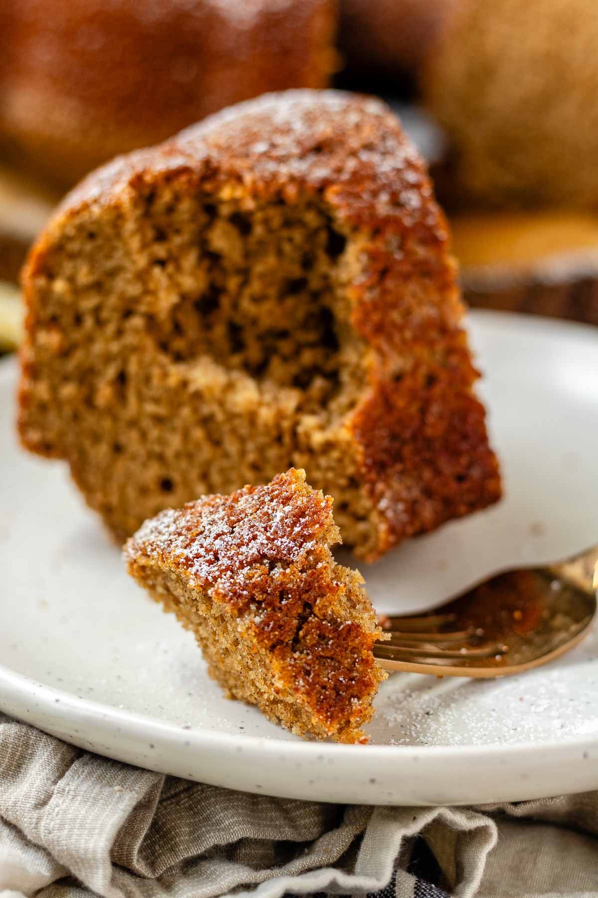 A slice of cake.