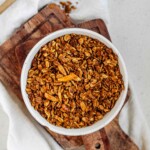 Granola in a bowl.
